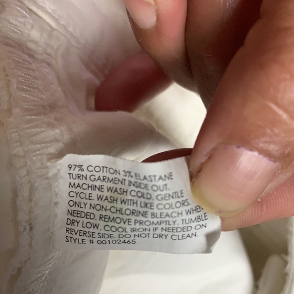 CLUB Monaco white floral print dress pants size 2 - Picture 11 of 14